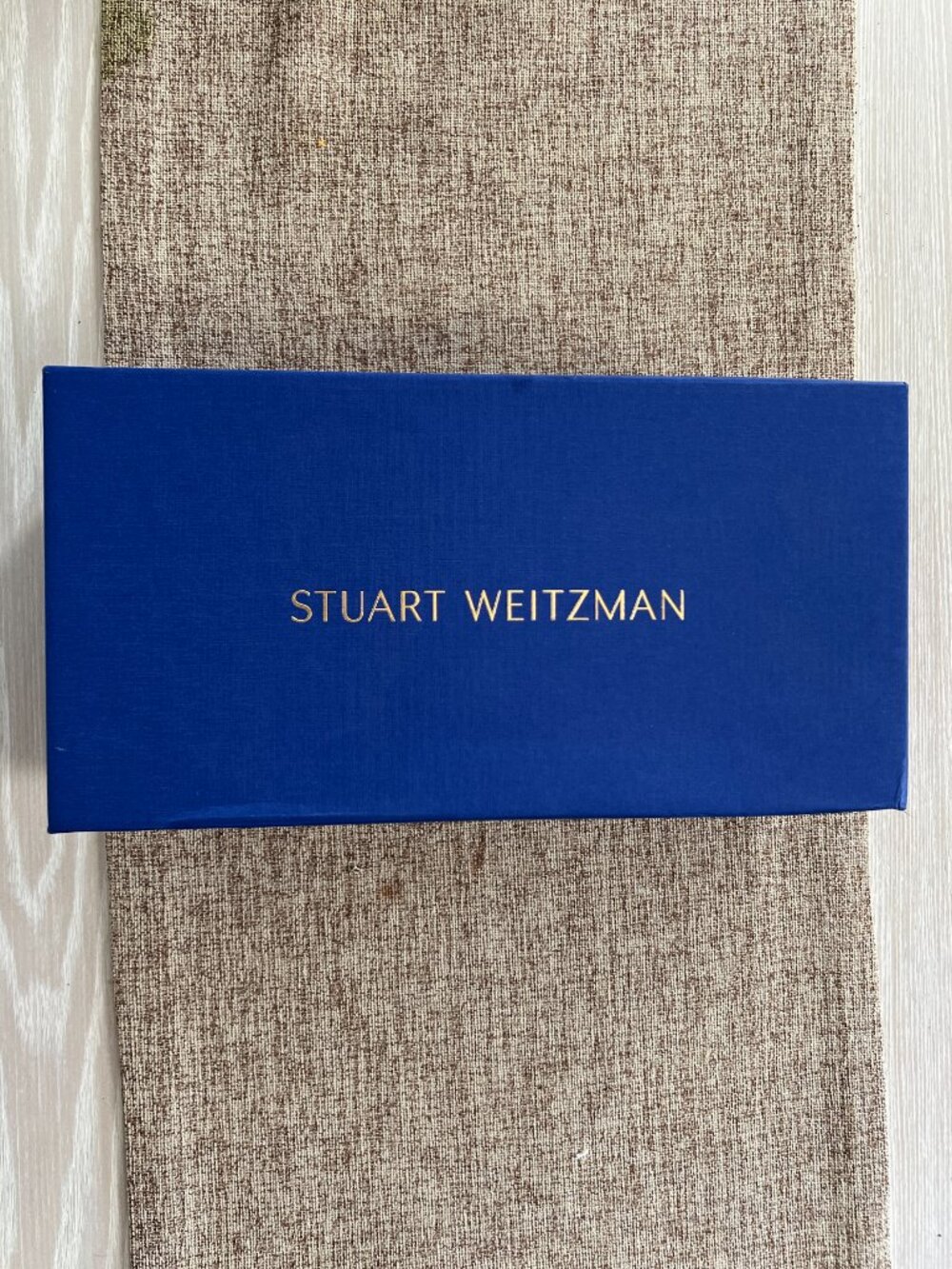 Stuart Weitzman Palmer Sleek Loafer Black Nappa Leather Size 6.5B New in Box - Picture 11 of 11